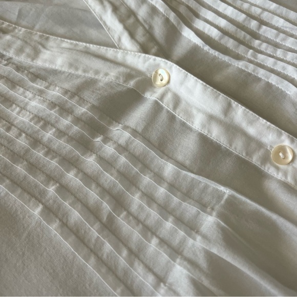 Muche et Muchette Embroidered Cotton Voile Dress in White - Picture 9 of 15